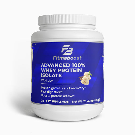 Advanced 100% Whey Protein Isolate (Vanilla)