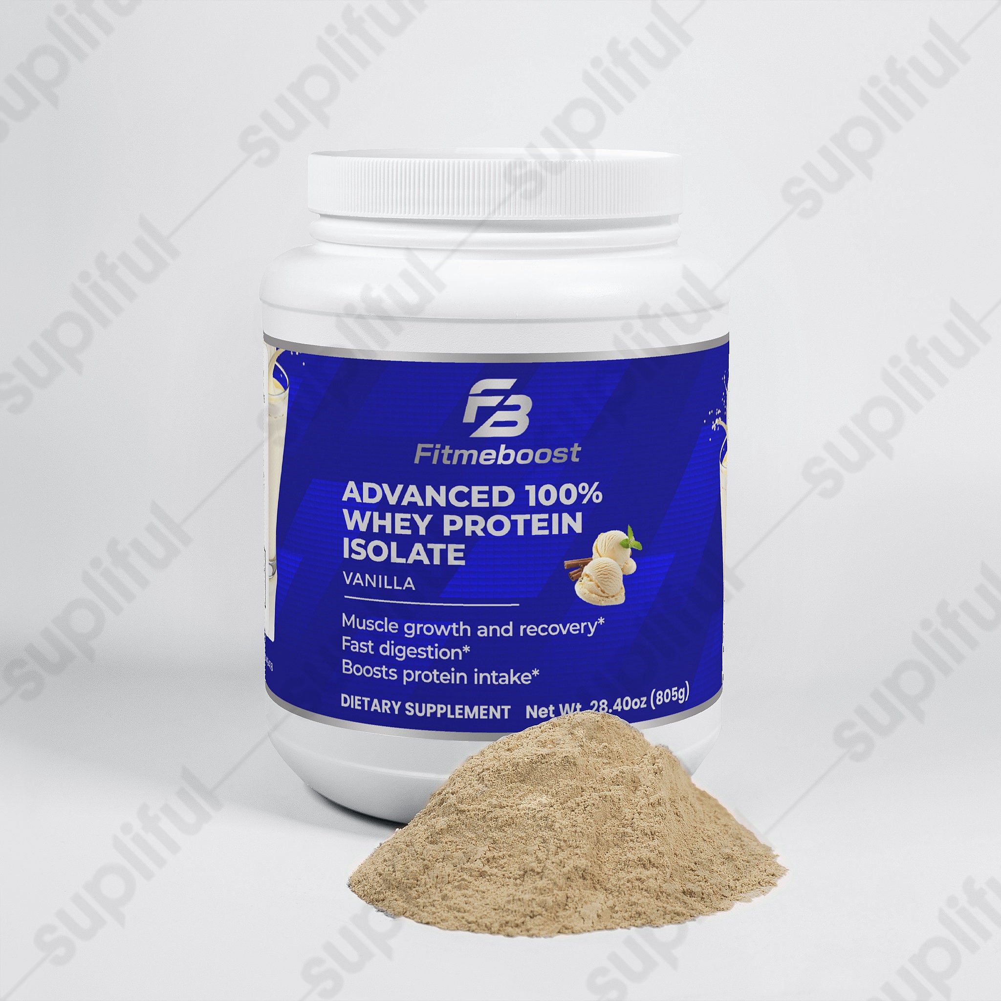 Advanced 100% Whey Protein Isolate (Vanilla)